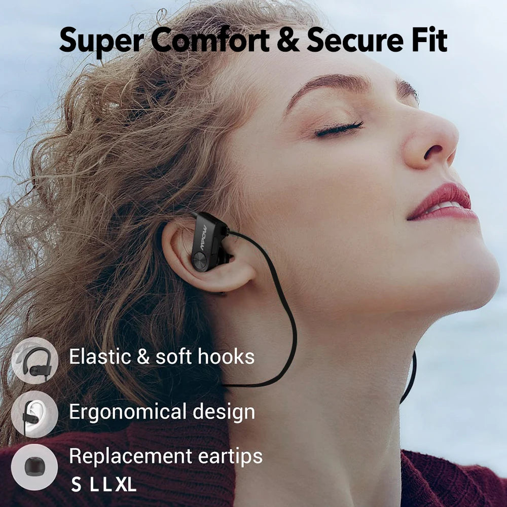 Mpow Flame Bluetooth Earbuds IPX7 Waterproof 12 Hours Playtime