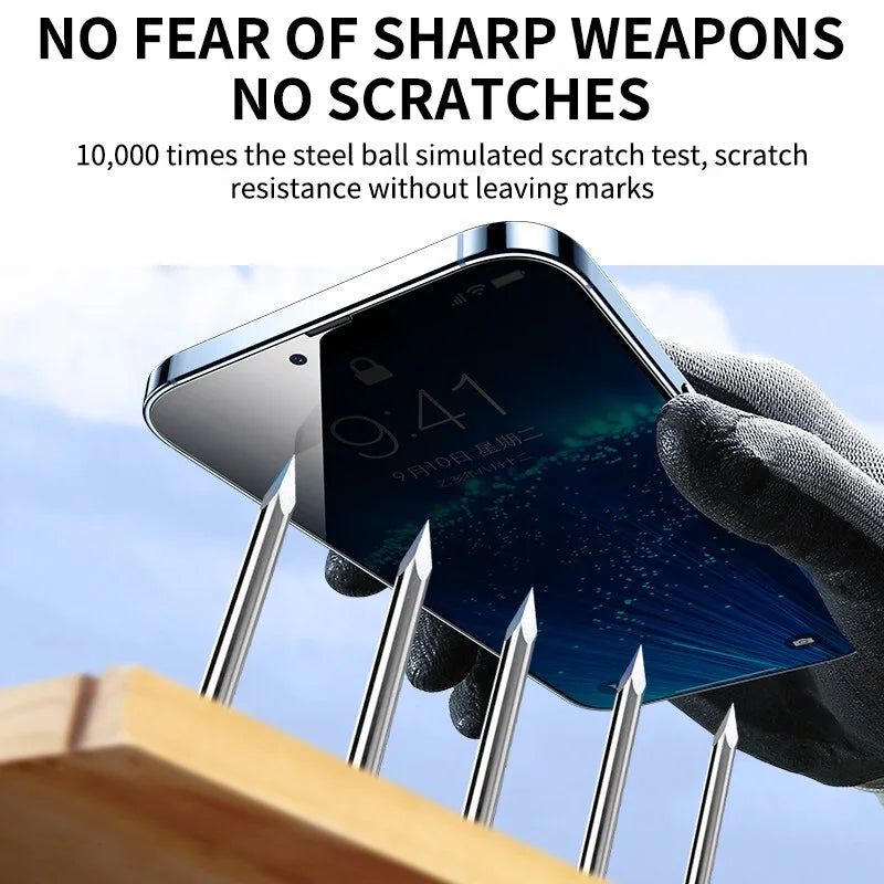 Anti-Spy Glass Screen Protector for iPhone